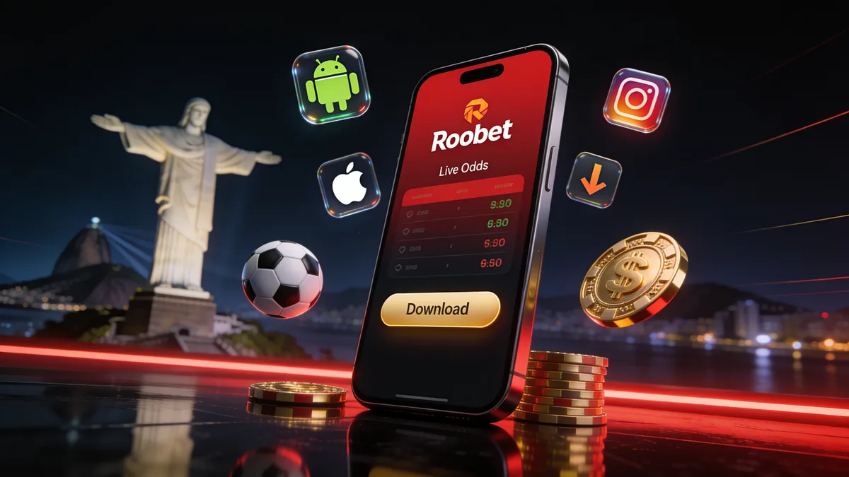 roobet no Brasil — Aplicativo Móvel Roobet